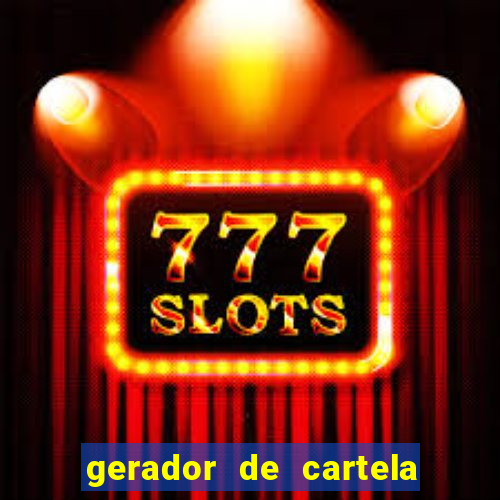 gerador de cartela bingo 1 a 75